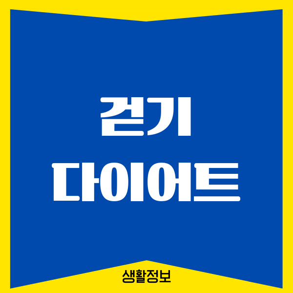 걷기 다이어트, 무리하지 않고도 진짜 살 빠졌어요