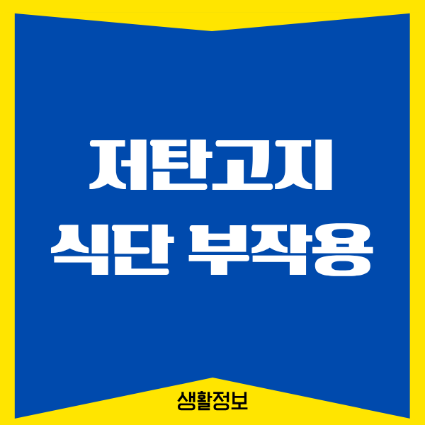 저탄고지 식단 부작용, 제가 직접 겪은 리얼 후기
